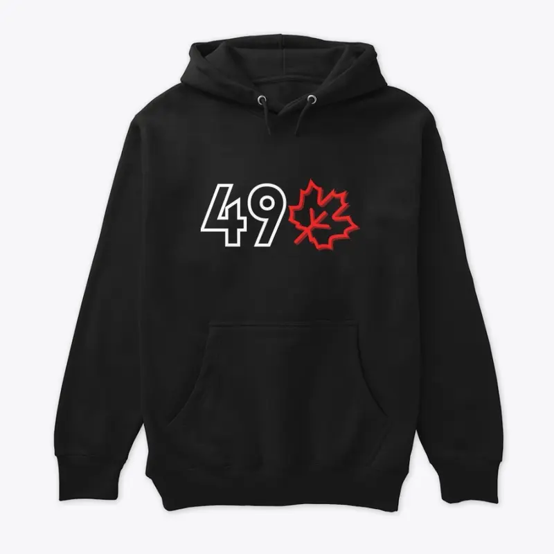 49 Sports Red Leaf Collection - Hoodie