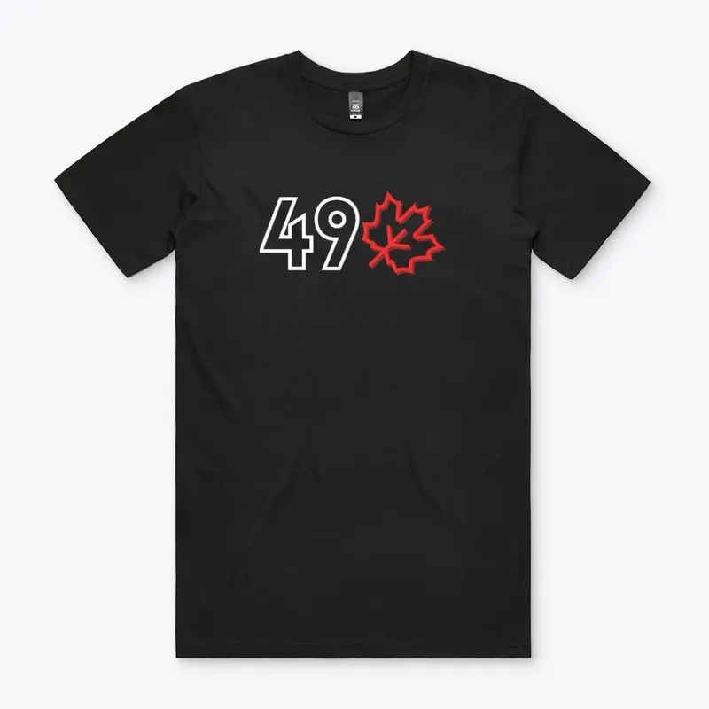 49 Sports Red Leaf Collection - T-Shirt