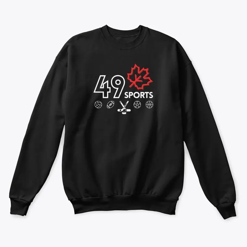 49 Sports Red Leaf Collection - Crewneck